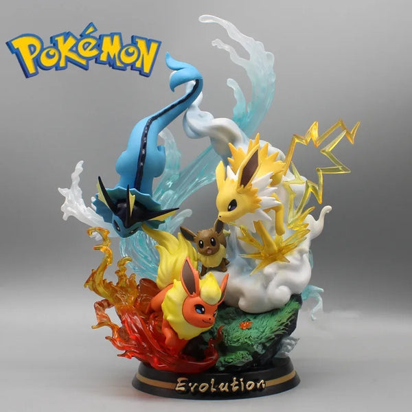 Figuras Evolution Pokemon con luz