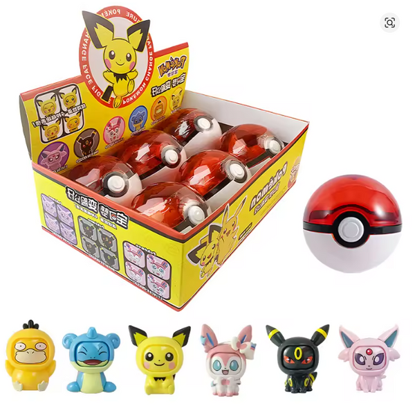 Pokémon Surprise Face en Pokeball