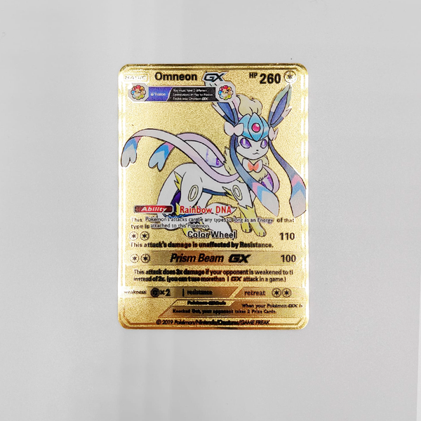 Cartas doradas Pokemon