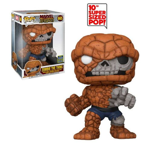 Figura POP Marvel Zombies The Thing Exclusive 25cm Super Size