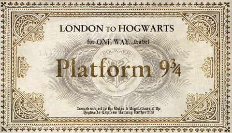 Harry Potter: Ticket Hogwarts Express