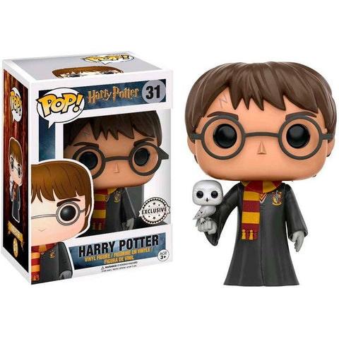 Figura POP Harry Potter Harry with Hedwig Exclusive